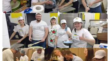 Проєкт "Ділимося хлібом" та можливість познайомитися з чудовими людьми під час проведення сесії зі спільного випікання смаколиків для тих,хто цього потребує.