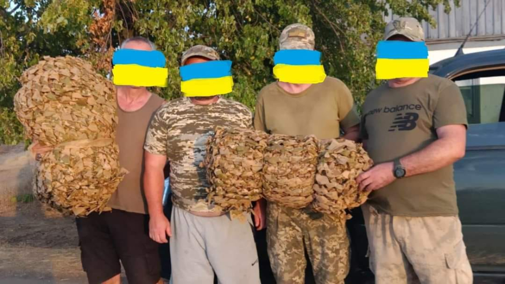 Маскувальний батальйон потребує донатів на матеріали для маскувальних сіток